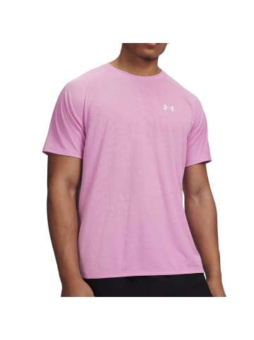 Under Armour Tech Textured SS in Rosa