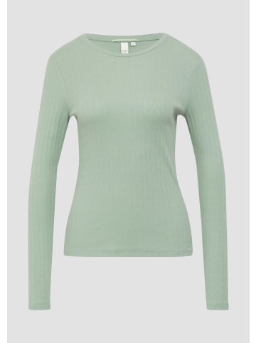 QS T-Shirt in 7217_salbeigrün