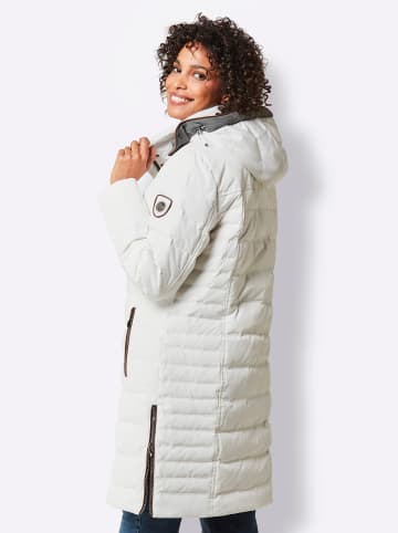 creation L Daunenmantel in ecru