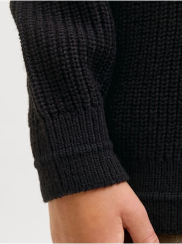 JACK & JONES Junior Pullover JJKAITO KNIT CREW NECK BF JNR in black