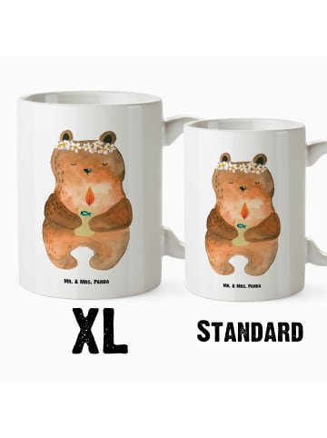 Mr. & Mrs. Panda Keramiktasse Bär Kommunion ohne Spruch in Weiß