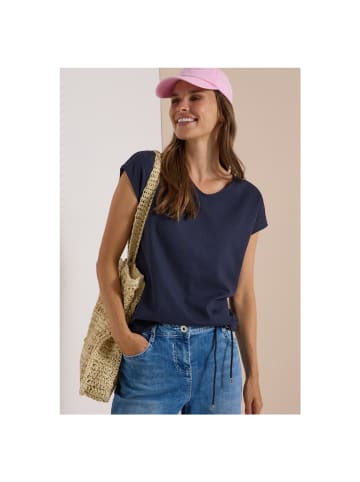 Cecil T-Shirt in urban dark blue