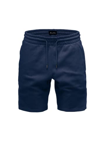 Humy Basic Sweat Shorts mit Tunnelzug Bequem A&S in Navy