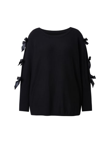 MIAMODA Pullover in schwarz