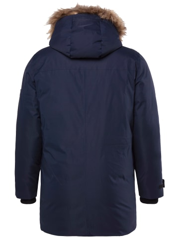Men Plus Parka in navy blau