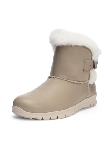 VITAFORM Softnappaleder Stiefeletten in taupe