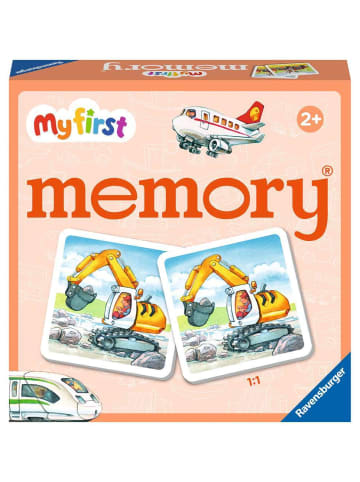 Ravensburger memory® My first memory® Fahrzeuge - Kinderspiel ab 2 Jahre 2-99 Jahre in bunt