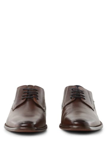 Bugatti Schnürschuhe in cognac - 0001