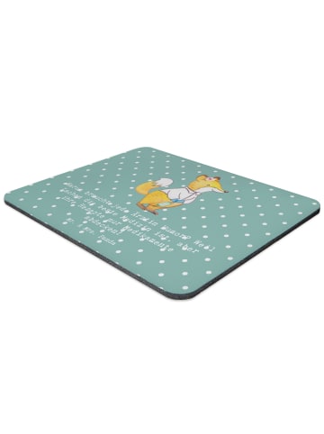 Mr. & Mrs. Panda Mousepad Humorvolle Ärztin mit Spruch in Meeresbrise
