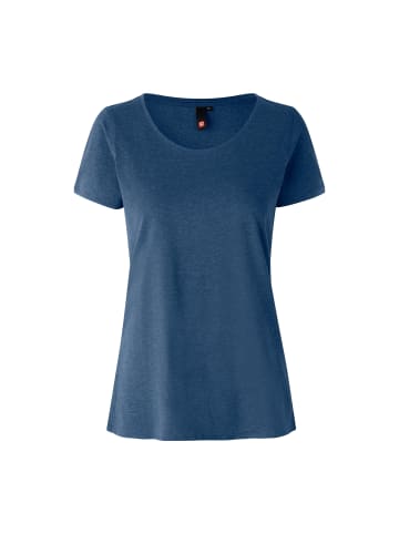 IDENTITY T-Shirt core in Blau meliert