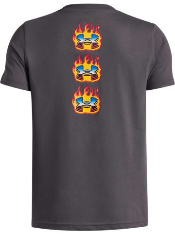 Under Armour Sportshirt "Flame Women T-Shirt" in Grau
