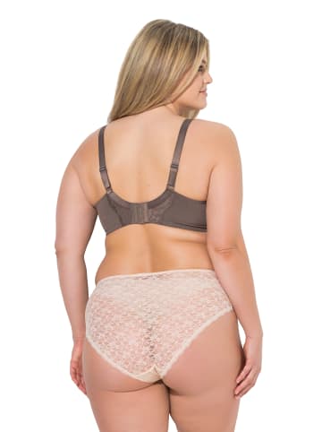 Ulla Popken BH in dunkles taupe