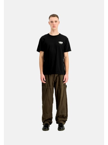 Alpha Industries T-Shirt in schwarz