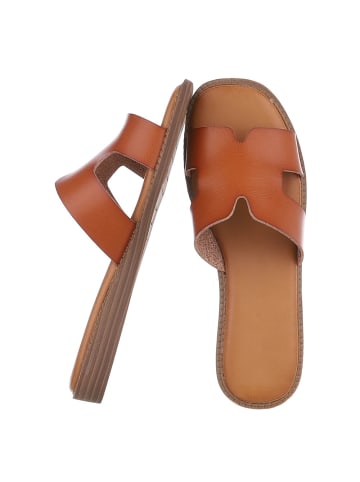 Ital-Design Sandale & Sandalette in Camel