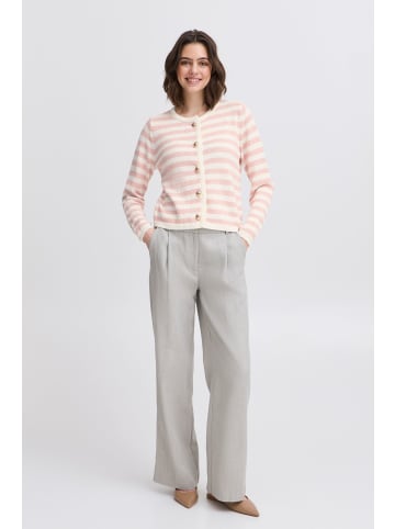 Fransa Strickjacke FRIDALIA Regular fit in Rose Smoke mix