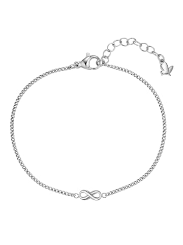 Glanzstücke München Armband Infinity aus Edelstahl in silber