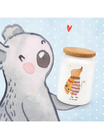 Mr. & Mrs. Panda gebäckdose Nachtfalter Fähnchen ohne Spruch in Weiß