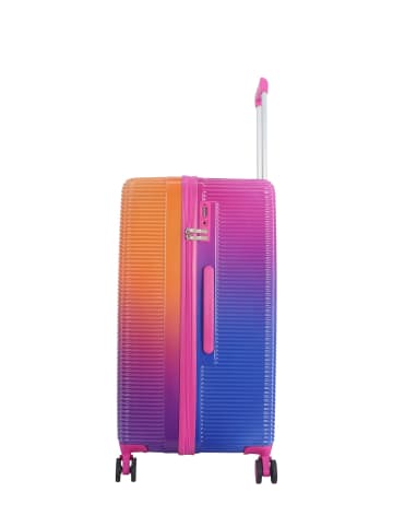 Saxoline Twist Trunk L ABS/PC Trolley in fuchsia gradient