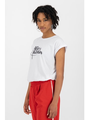 alife and kickin T-Shirt EnidAK P in brilliant white