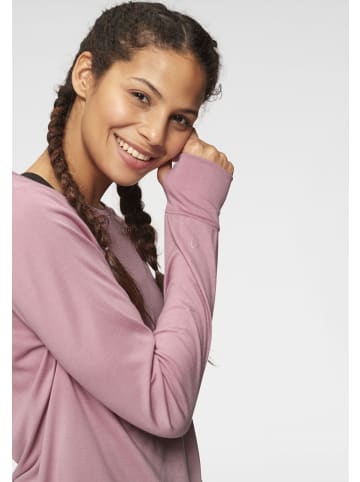 OCEAN SPORTSWEAR Langarmshirt in rosé