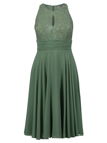 Vera Mont Abendkleid mit Spitze in Light Aventurine