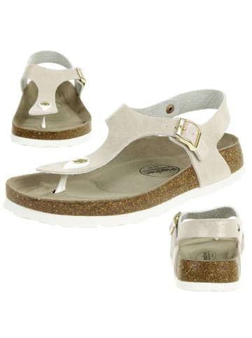 Fischer Markenschuh Zehentrenner Kinder BIO-Sandalette Rosi in braun