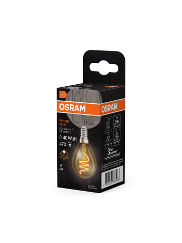 Osram OSRAM Vintage 1906 Classic Ist Eine Warmweiße LED-Lampe Mit Spiralförmigem