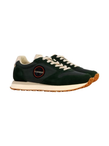 Napapijri Low Sneaker aus Leder Sun Grün