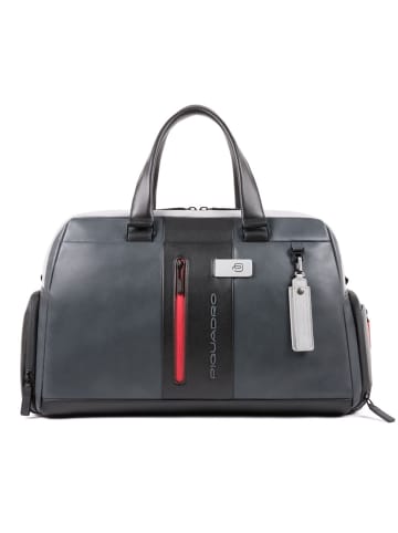 Piquadro Urban New Line Reisetasche Leder 49 cm in grey-black