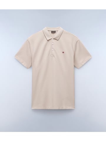 Napapijri Polo "Ealis Ss Sum" in Grau