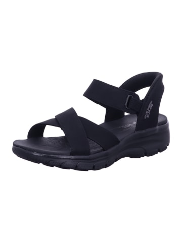 Skechers Damen Sandaletten EASY GOING - SOMEWHERE SUNNY in Schwarz