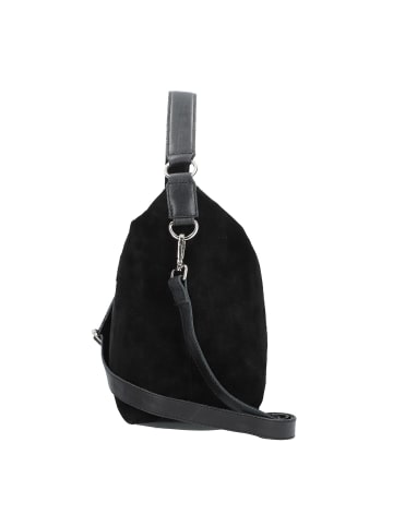 Cowboysbag Creston Schultertasche Leder 32 cm in black-black