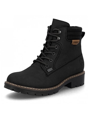 rieker Schnürstiefel in Schwarz