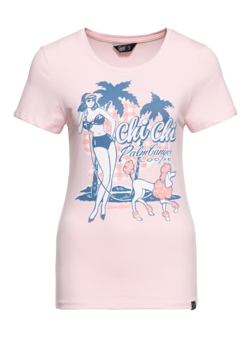 Queen Kerosin Queen Kerosin T-Shirt Chi Chi Beach Poodle in pink