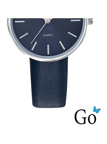 Girl Only Analog-Armbanduhr Girl Only Mademoiselle dunkelblau mittel (ca. 34mm)