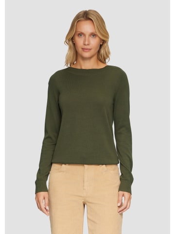 s.Oliver Strickpullover langarm in Olive