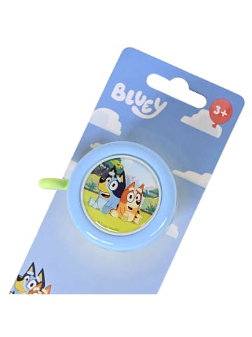 Bluey Fahrradklingel Kinder Jungen Mädchen Hellblau Metall Bingo in Blau