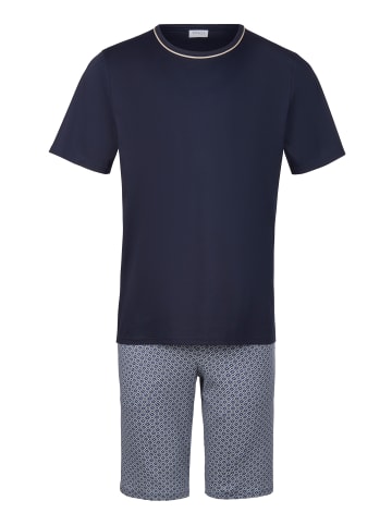 Rösch Schlafanzug Basic in Minimal Blue