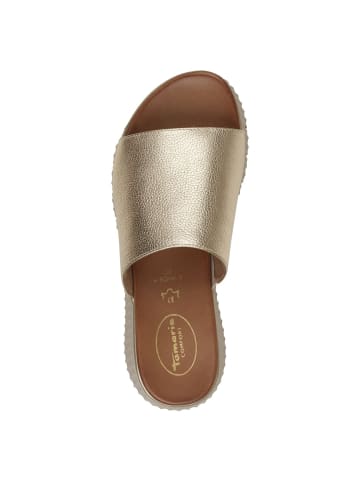 Tamaris WIDE FIT Pantolette in LT GOLD