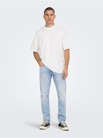 Only&Sons Slim Fit Jeans Denim Hose Pants Stone Wash Trousers ONSWEFT in Blau
