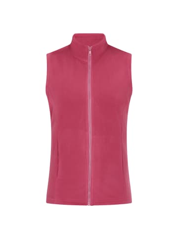 Usha Women Vest in Dunkelrosa