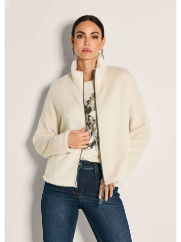 MADELEINE Trendige Kurzjacke mit Stehkragen in perlweiß