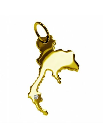 Schmuckador Anhänger Thailand mit Brillant 585 Gelbgold in gold