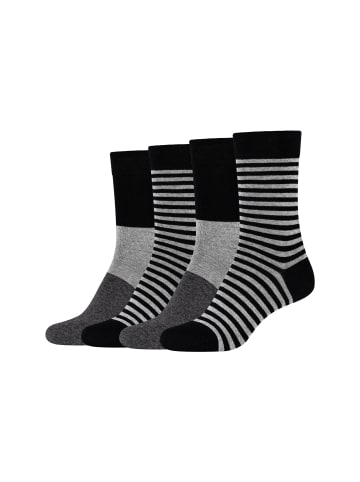 camano Socken 4er Pack ca-soft in Schwarz