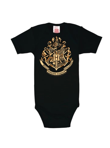 Logoshirt Baby-Body in schwarz