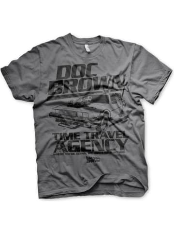 Back To The Future T-Shirt in Grau