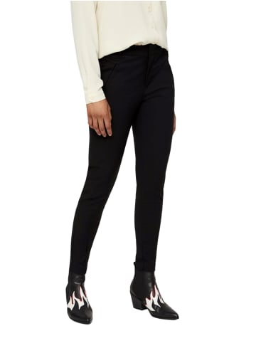 Vero Moda Stoffhose / Chino VMVICTORIA comfort/relaxed in Schwarz