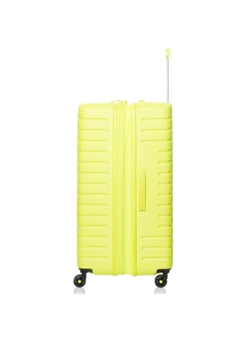 Mandarina Duck Flyduck 4 Rollen Trolley 75 cm mit Dehnfalte in bergamotto