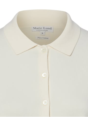 Marie Lund Strickjacke in ecru - 0002