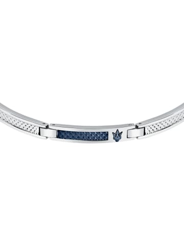 Maserati Herren-Armband Edelstahl Iconic Silber